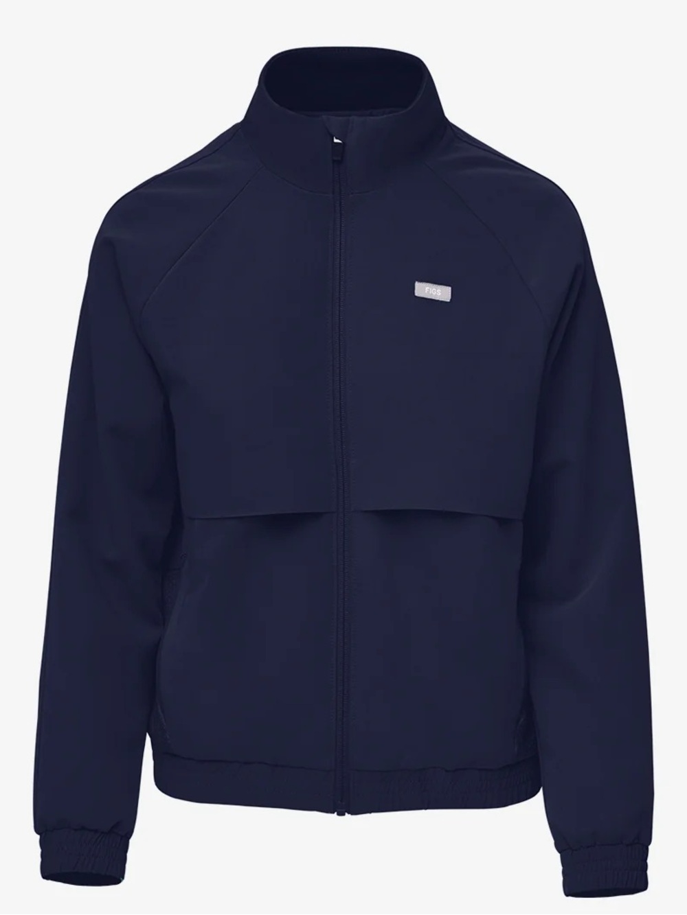 FIGS Sydney Performance Scrub Jacket a full-zip front and mesh side panels XS